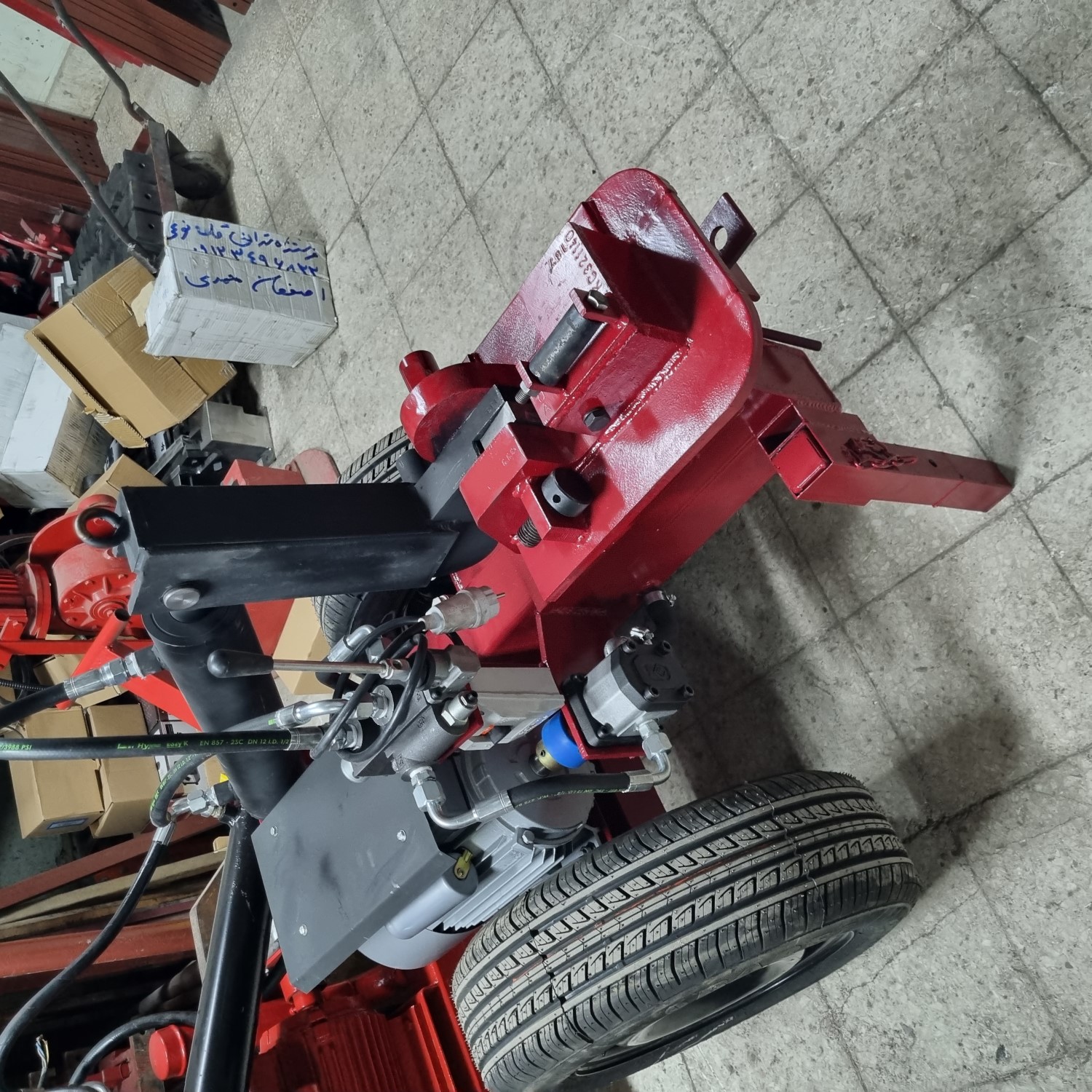 قیچی خم و برش میلگرد چرخدار | کد KS-332